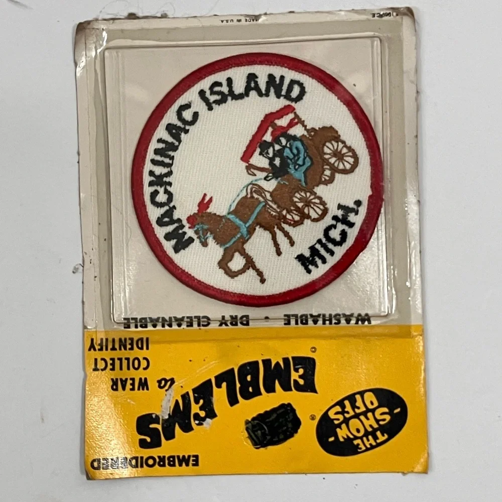 Mackinac Island Embroidered Patch